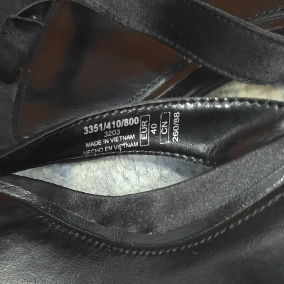 Zara Elegant Black Women's Sandals - Picture 3 of 10